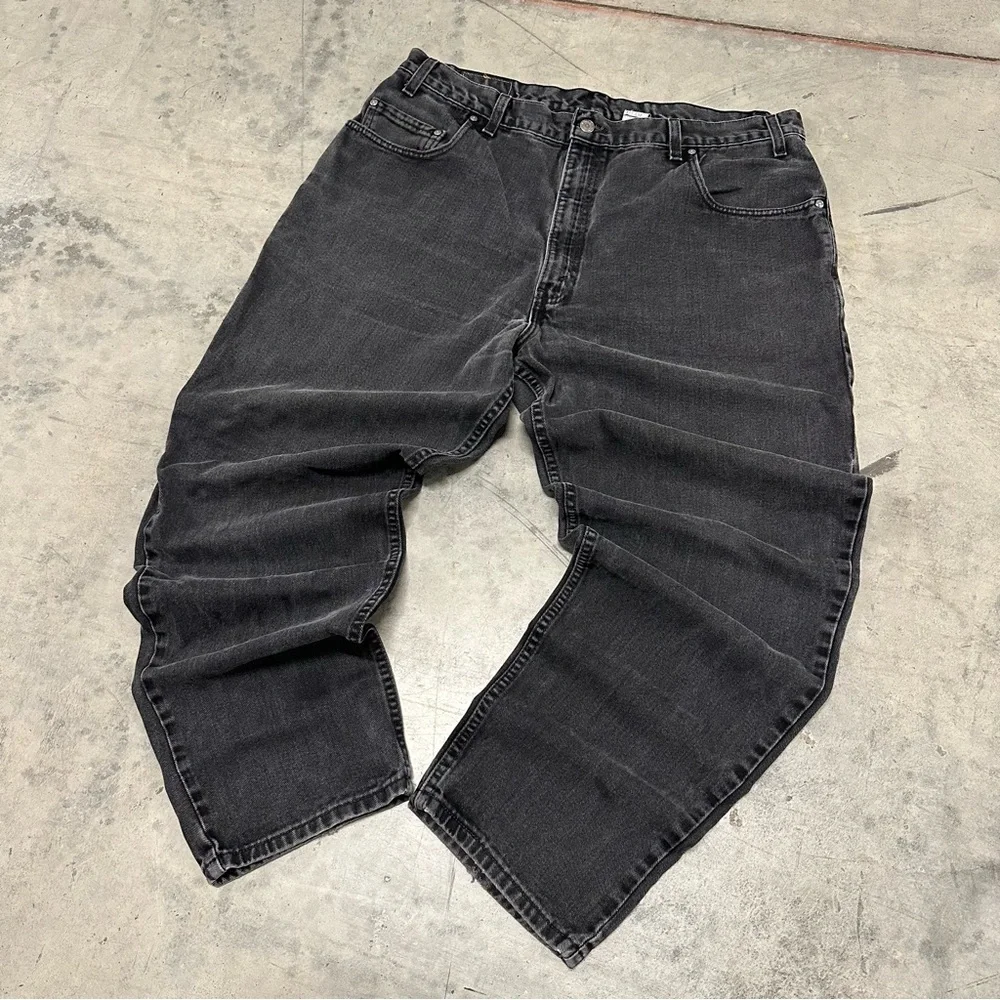 Vintage Levis 540 Jeans Mens 40x32 Medium Wash faded black Brown Tab Made In USA